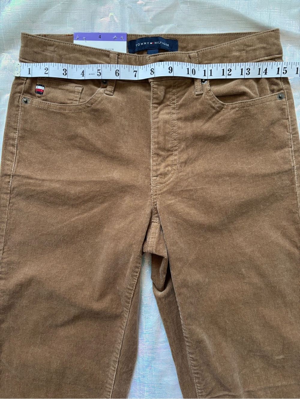 Tommy Hilfiger Straight-Leg Pants in Brown - moving sales - Picture 3 of 4